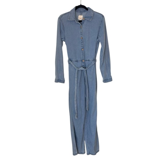 Billabong Salty Blonde Sunday Uniform Jumpsuit- Size Medium - Picture 5 of 13